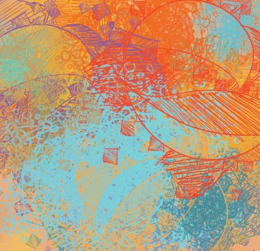 boya lekeleri ile soyut arka plan, metin için kopya alanı