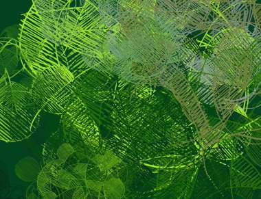 Yeşil yapraklı arkaplan