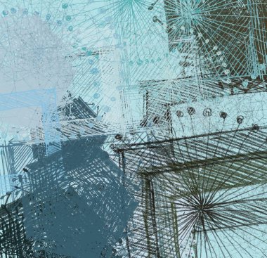 Şehirdeki eski bina.