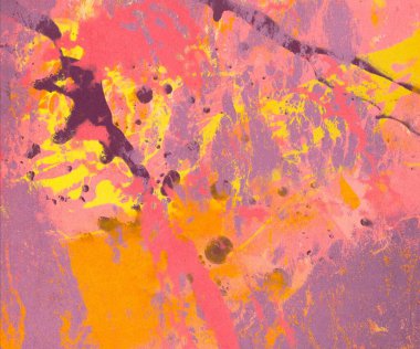 metin için alan ile arka planda soyut renkli lekeler  