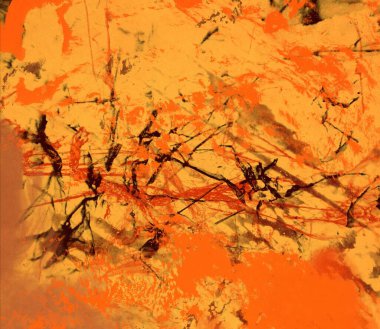 Metin için yeri olan boya lekeleriyle soyut arkaplan     