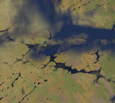 Arkaplanda soyut renkli lekeler