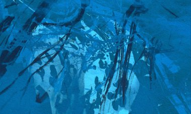 metin için alan ile arka planda soyut renkli lekeler