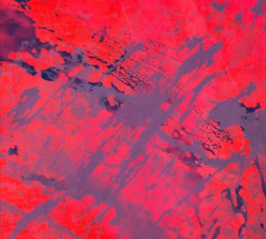 Arkaplanda soyut renkli lekeler