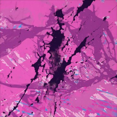 Metin için yeri olan boya lekeleriyle soyut arkaplan