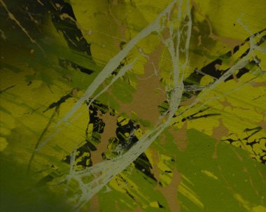 Metin için yeri olan boya lekeleriyle soyut arkaplan