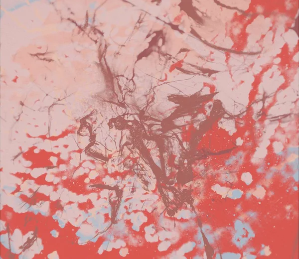 Metin için yeri olan boya lekeleriyle soyut arkaplan     