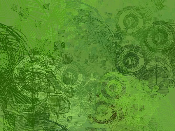 Yeşil yapraklı soyut arkaplan