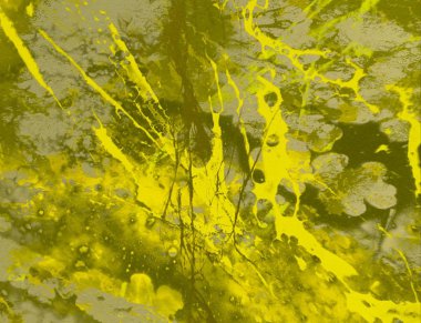 metin için alan ile arka planda soyut renkli lekeler