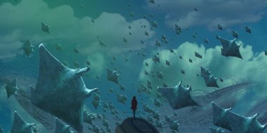 mavi ve beyaz arkaplan