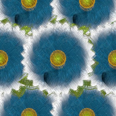 Çiçeklerle kusursuz desen