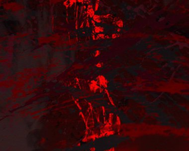 Metin için yeri olan boya lekeleriyle soyut arkaplan