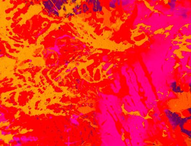 Metin için yeri olan boya lekeleriyle soyut arkaplan