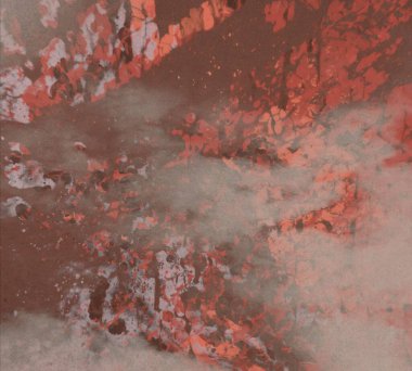 Metin için yeri olan boya lekeleriyle soyut arkaplan