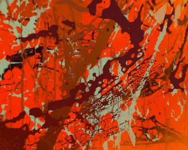 Boya lekeleriyle soyut arkaplan