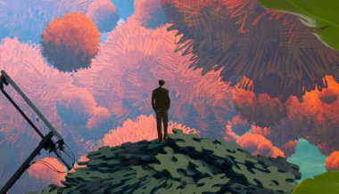 soyut renkli arkaplan, alanı kopyala 