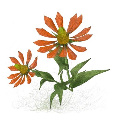 Beyaz arkaplanda izole edilmiş noel ağacı