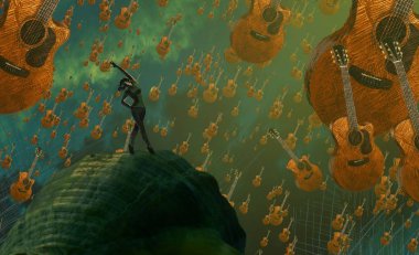 soyut yaratıcı sanat arka plan