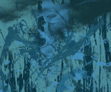 Arkaplanda soyut renkli lekeler