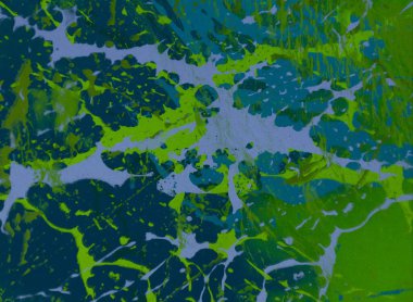 metin için alan ile arka planda soyut renkli lekeler