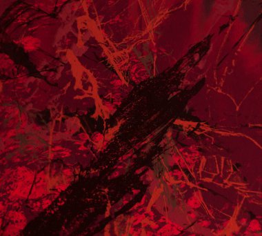 Arkaplanda soyut renkli lekeler