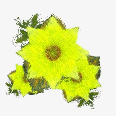 yeşil yaprak beyaz üzerinde izole