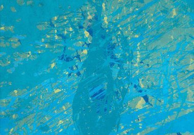 Arkaplanda soyut renkli lekeler