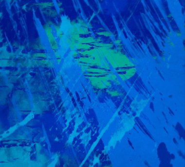 metin için alan ile arka planda soyut renkli lekeler