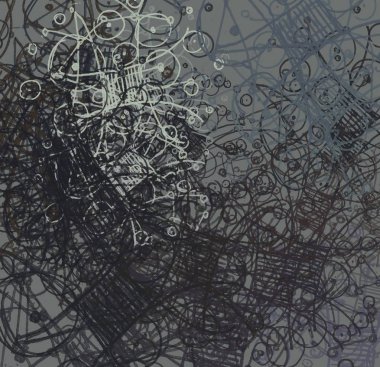 kopya alanı ile soyut dijital arka plan 