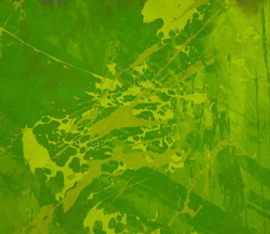 Metin için yeri olan boya lekeleriyle soyut arkaplan   