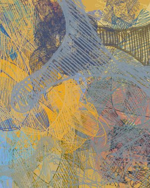 kopya alanı ile soyut dijital arka plan 