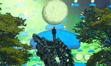 soyut renkli arkaplan, alanı kopyala 