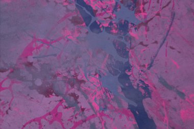 Metin için yeri olan boya lekeleriyle soyut arkaplan  