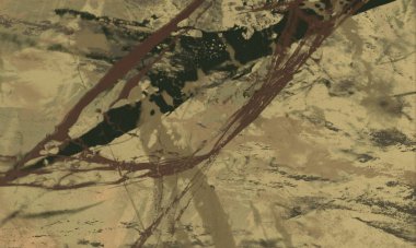 Arkaplanda soyut renkli lekeler