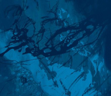 Arkaplanda soyut renkli lekeler