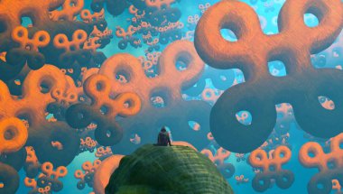 Balıklarla kusursuz desen