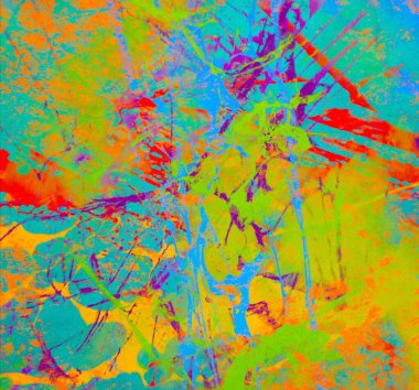 boya lekeleri ile grunge arka plan     