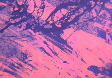 Arkaplanda soyut renkli lekeler