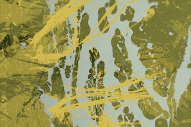 metin için alan ile arka planda soyut renkli lekeler