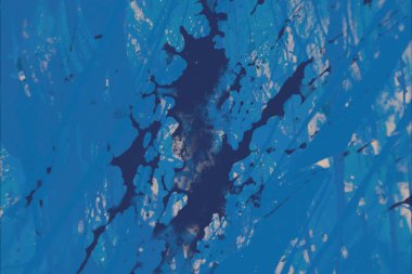 Arkaplanda soyut renkli lekeler