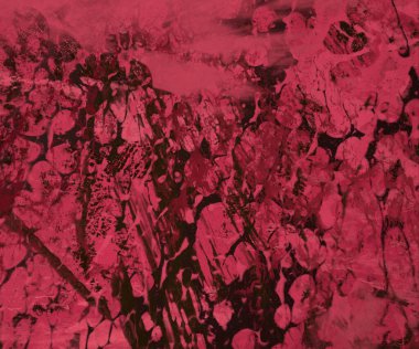 Arkaplanda soyut renkli lekeler