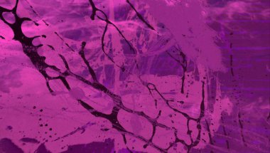 Metin için yeri olan boya lekeleriyle soyut arkaplan