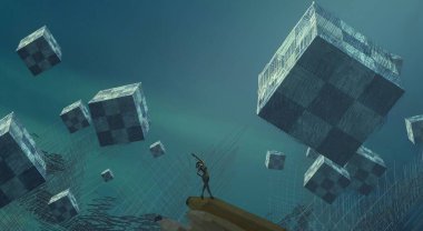 soyut yaratıcı sanat arka plan