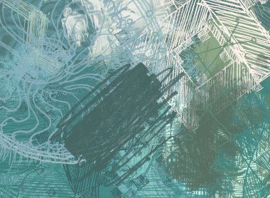 kopya alanı ile soyut dijital arka plan 