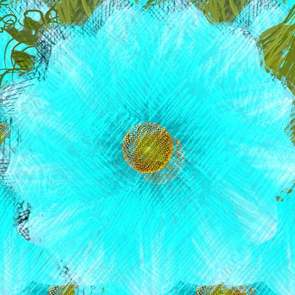 kopya alanı ile arka plan için sanatsal renkli illüstrasyon