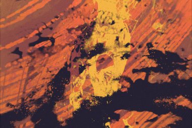 Dağlarda gün batımı