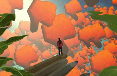 Sonbahar yapraklarının arkaplanı