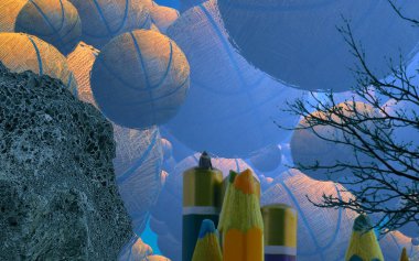 Parktaki Güzel Kadın