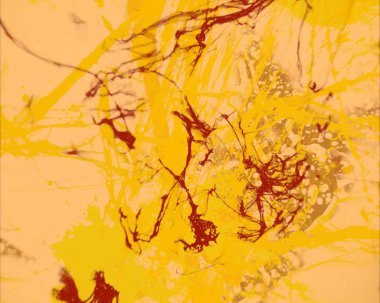 metin için alan ile arka planda soyut renkli lekeler      