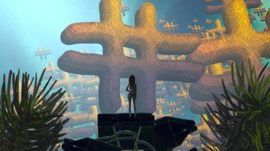 güzel bir şehir manzarası